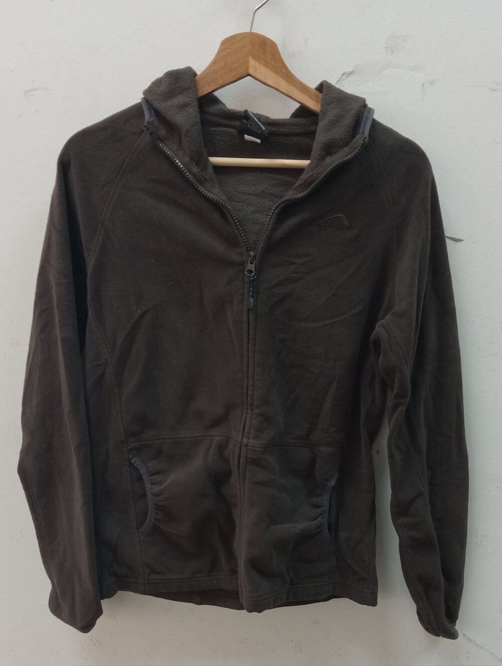 Polaredge Gray Black Fleece Jacket Sz L